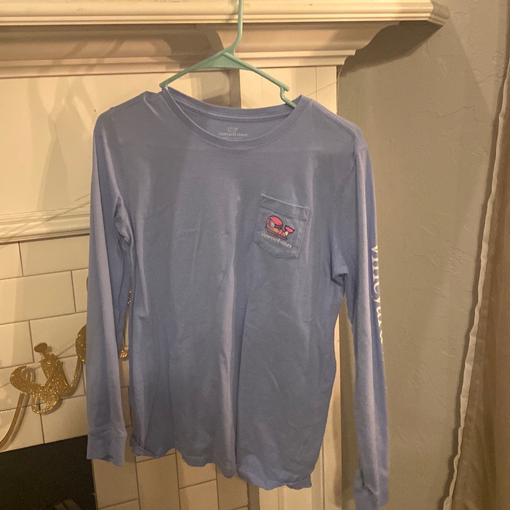 childrens/teens vineyard vine graphic long sleeve